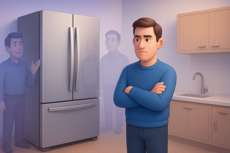 Illustration showing the positive impact of making informed appliance purchasing decisions